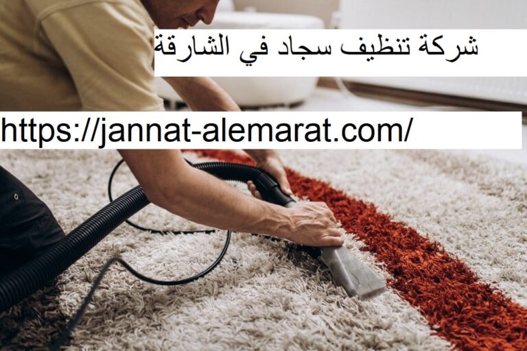 شركة تنظيف سجاد في الشارقة