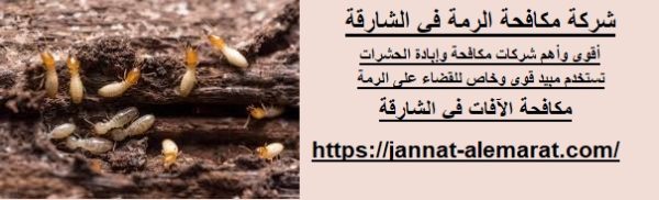 شركة مكافحة الرمة في الشارقة